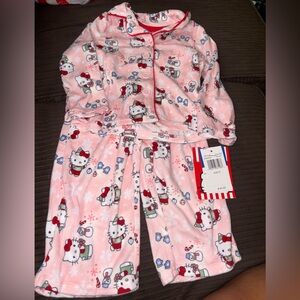 Hello Kitty Pink and White Kids Pajama Set